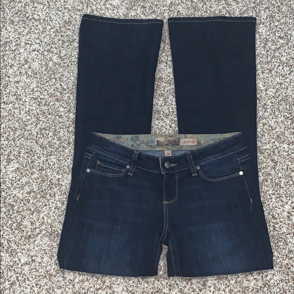 PAIGE Denim - PAIGE Laurel Canyon Boot Cut Denim Blue